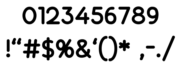 Maka Font OTHER CHARS
