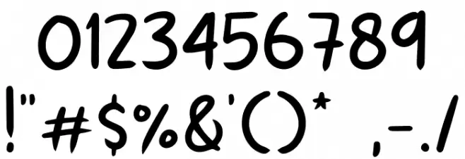 Makan Hati Font OTHER CHARS