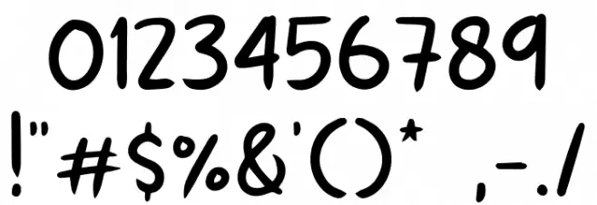 Makan Hati Font OTHER CHARS