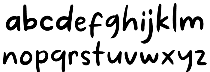 Makan Hati Font LOWERCASE