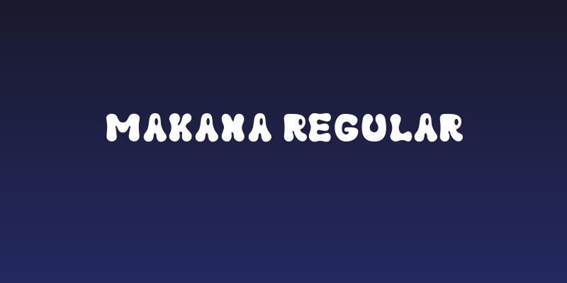 Makana Regular Social Header
