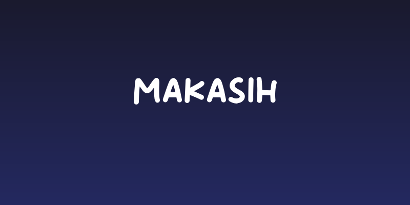 Makasih Social Header