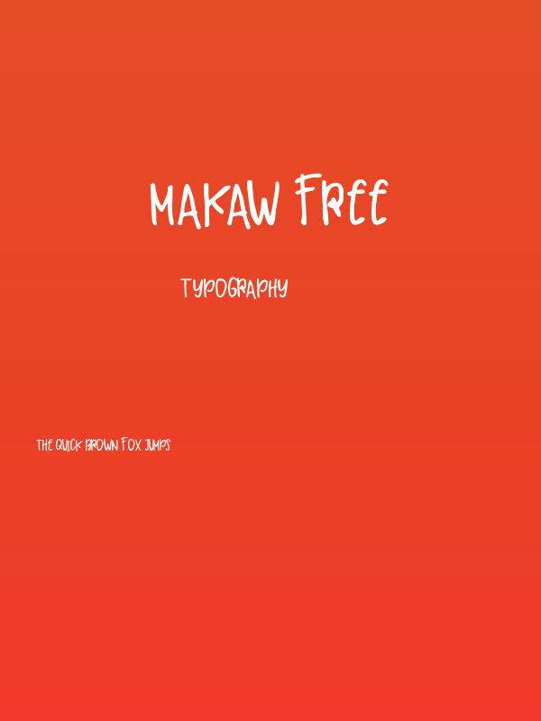 Makaw Free Poster