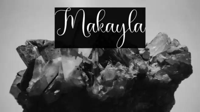Makayla Font examples