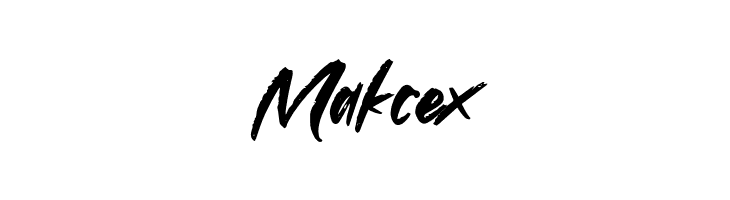 Makcex  Free Fonts Download