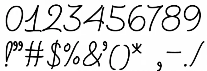 Make Anything Font OTHER CHARS