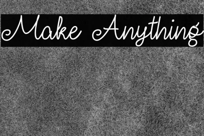 Make Anything Example 2