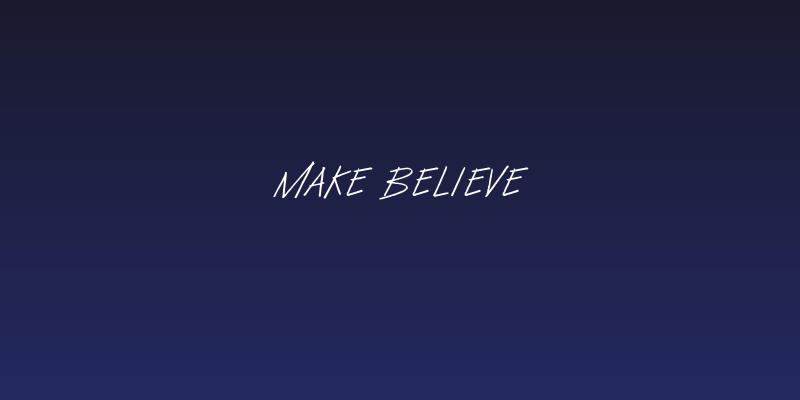Make Believe Social Header