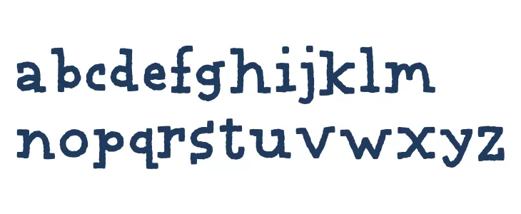 Make It Click DEMO Regular Font Litere mici