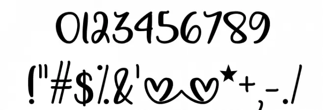 Make Magic Happen Font OTHER CHARS