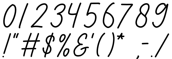 Make Magic Font OTHER CHARS