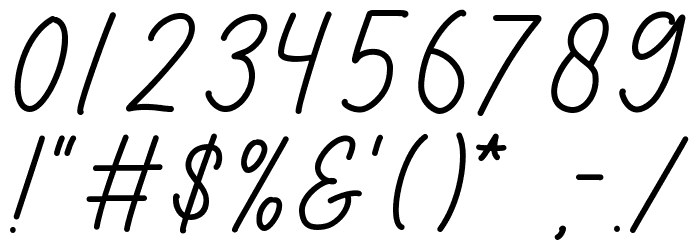 Make Magic Font OTHER CHARS