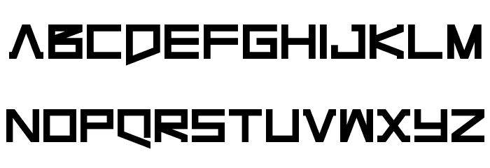 Make Me A Cyborg フォント 小文字