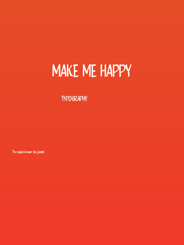 Make Me Happy Poster