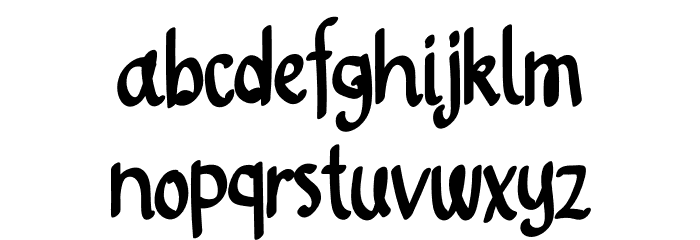 Make Me Happy Font LOWERCASE