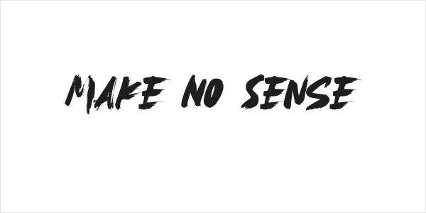Make No Sense Logo