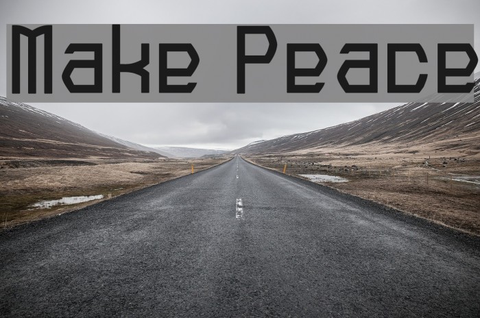 Make Peace Example 3