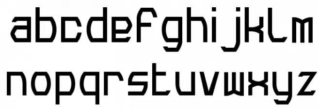 Make Peace फ़ॉन्ट लोअरकेस