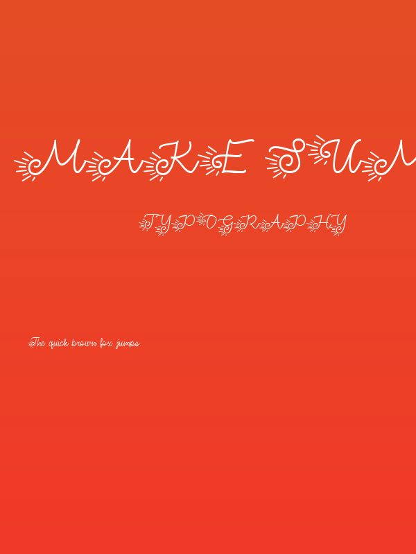 Make Summer Fun Poster