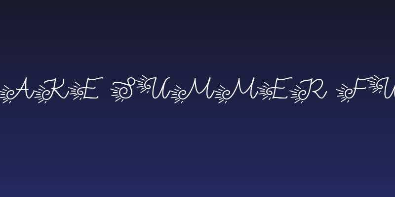 Make Summer Fun Social Header