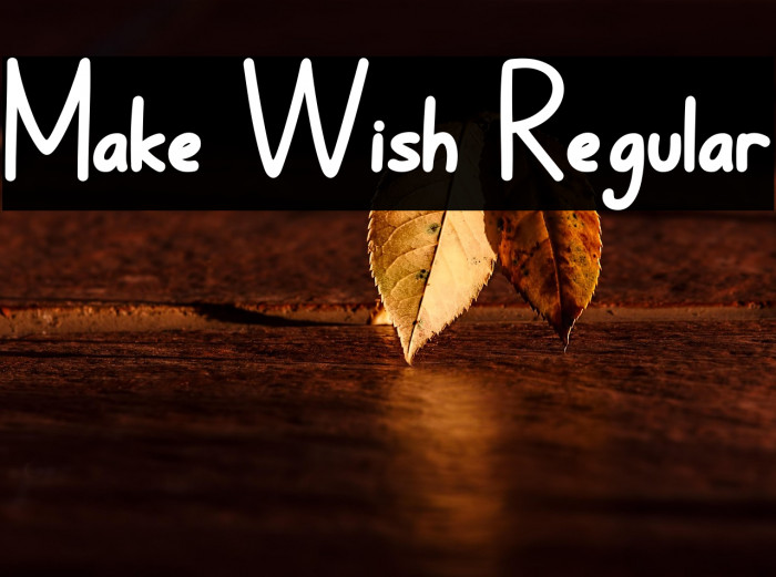 Make Wish Regular Example 1