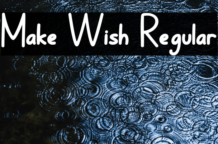 Make Wish Regular Example 2