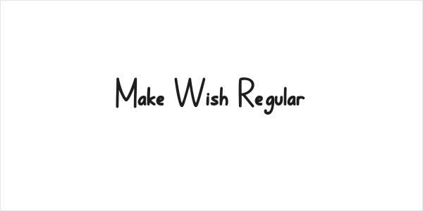 Make Wish Regular Logo