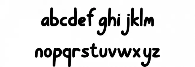 Make Wish Regular خط أحرف صغيرة