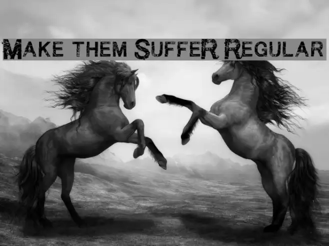 Make them SuffeR Regular Example 1