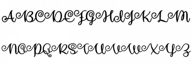 MakeMagicHappen Schriftart Groß