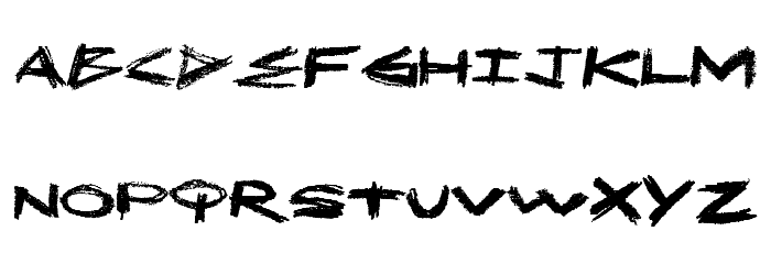 MakeOut Font LOWERCASE