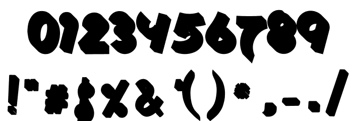 MakePeace Font OTHER CHARS