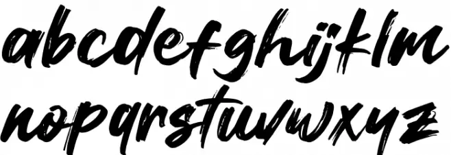 Makebond फ़ॉन्ट लोअरकेस