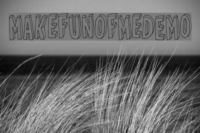 MakefunofmeDEMO Font examples