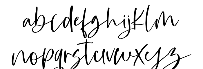 Makeit Font LOWERCASE