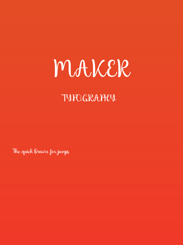 Maker Poster