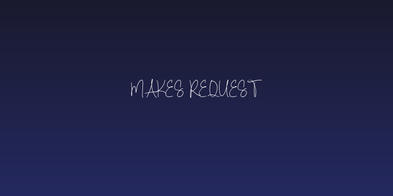 Makes Request Social Header