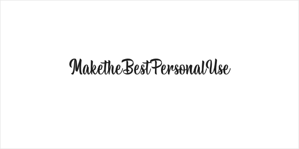 MaketheBestPersonalUse Logo