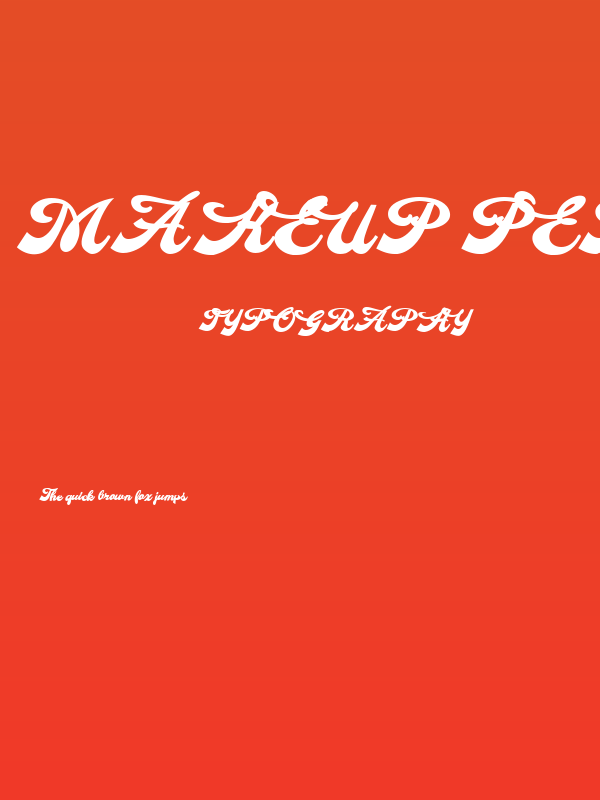 Makeup Personal Use Regular Poster