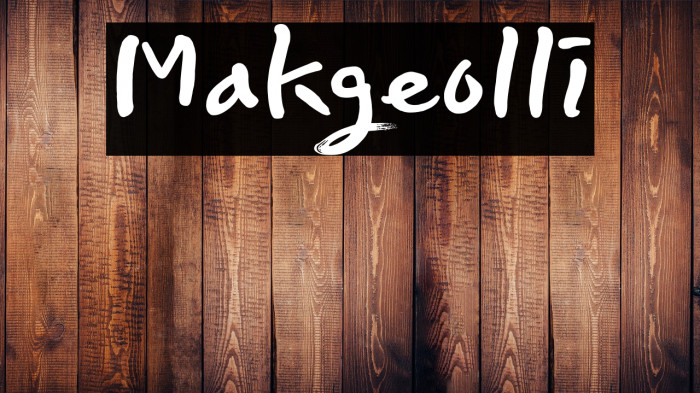 Makgeolli Example 2