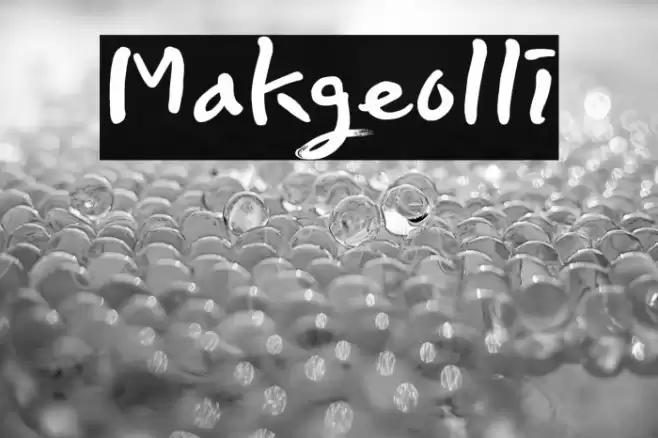 Makgeolli Polices examples