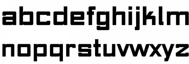 Makhina Font Litere mari