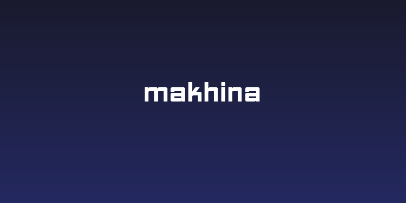 Makhina Social Header