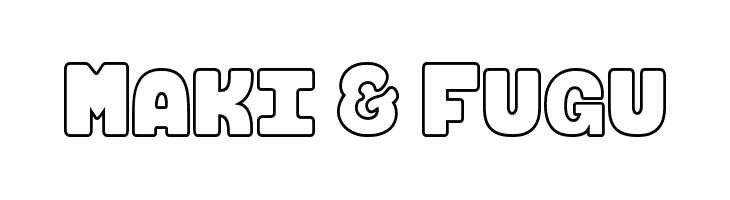 Maki & Fugu  免费字体下载