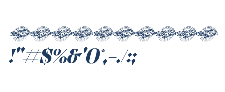 Makien DEMO VERSION Italic Other Characters