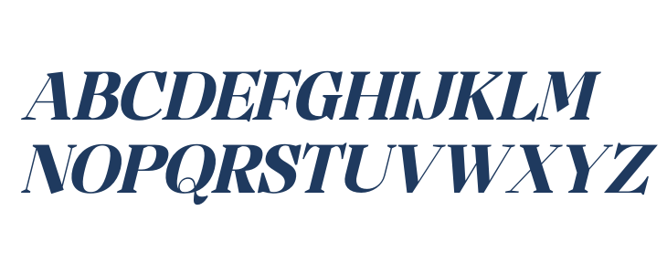Makien DEMO VERSION Italic Uppercase