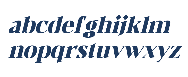 Makien DEMO VERSION Italic Lowercase