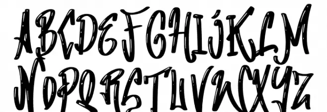 Making Bomber Font Litere mari