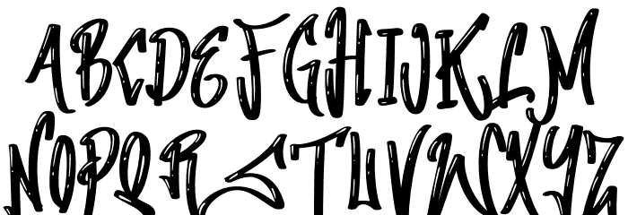 Making Bomber Font LOWERCASE
