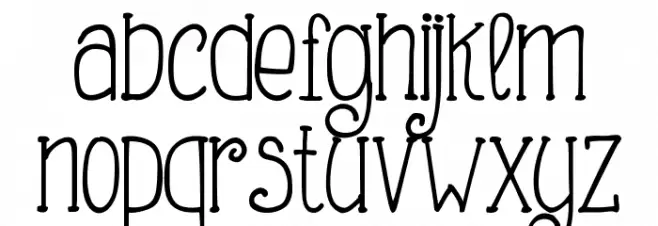 Making Lettering Tall_demo फ़ॉन्ट लोअरकेस